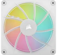 Lot de 2 Ventilateurs Boîtier Corsair iCUE LINK LX RGB 14cm Blanc - 1