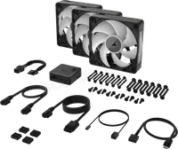 Lot de 3 Ventilateurs Boîtier Corsair iCUE LINK RX MAX RGB 12cm - Noir - 3
