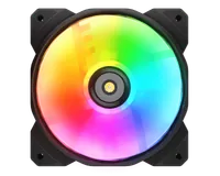 COUGAR CGR-CF-MHP12HB-RGB Boitier PC Refroidisseur d'air 12 cm Noir, Blanc 1 pièce(s) - 1