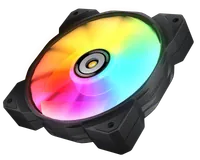 COUGAR CGR-CF-MHP12HB-RGB Boitier PC Refroidisseur d'air 12 cm Noir, Blanc 1 pièce(s) - 3