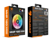 COUGAR CGR-CF-MHP12HB-RGB Boitier PC Refroidisseur d'air 12 cm Noir, Blanc 1 pièce(s) - 7