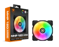 COUGAR CGR-CF-MHP12HB-RGB Boitier PC Refroidisseur d'air 12 cm Noir, Blanc 1 pièce(s) - 8