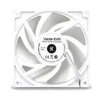 Ventilateur Boîtier EK-Vardar EVO 120ER BB 12cm Blanc - Haute Pression Statique - 1