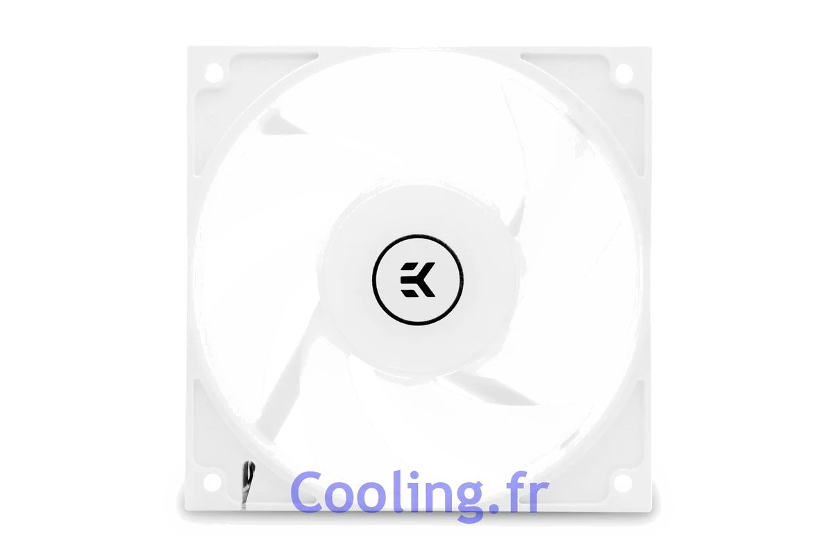 Ventilateur Boîtier EK-Vardar X3M 120ER DRGB 12cm Blanc - Refroidissement Haute Performance & RGB