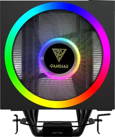 Ventilateur Boîtier Gamdias Notus M1 RGB 12cm Noir