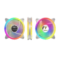 Ventilateur Boîtier Gamdias Notus M1 ARGB 120mm - Blanc (Pack de 3)