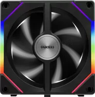 Lot de 3 Ventilateurs Boîtier Gamdias Aeolus P2 RGB 12cm - Noir - 3