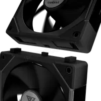 Lot de 3 Ventilateurs Boîtier Gamdias Aeolus P2 RGB 12cm - Noir - 4
