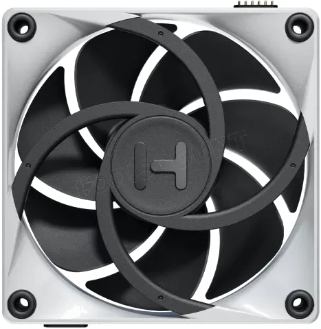 Lot de 3 Ventilateurs Hyte Thicc FP12 avec Contrôleur Nexus NP50 - 12cm Noir/Blanc