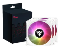 itek UW12 Boitier PC Ventilateur 12 cm Blanc - 1