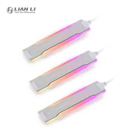 Kit 3 Bandes LED ARGB Latérales pour Ventilateurs UNI FAN P28 - Blanc - 2