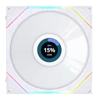 Ventilateur Boîtier Lian Li UNI FAN TL LCD 140mm Blanc avec Écran LCD - 1