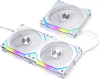Lot de 3 Ventilateurs Boîtier Lian Li ST120 RGB 12cm Blanc - 2