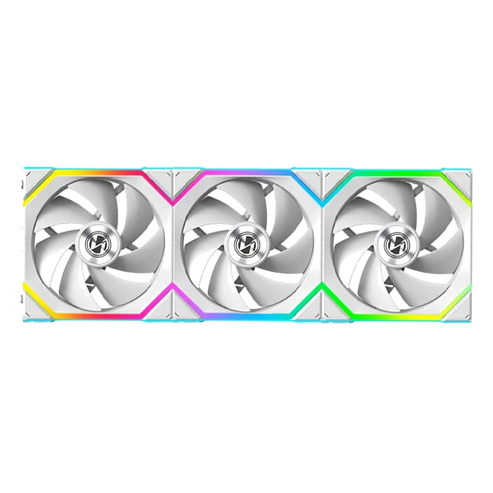 Lot de 3 Ventilateurs Lian Li UNI FAN SL-Infinity Wireless 120mm Blanc - RGB, Contrôleur Inclus