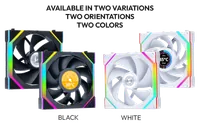Lot de 3 Ventilateurs Lian Li UNI FAN SL-Infinity Wireless 120mm Blanc - RGB, Contrôleur Inclus - 4