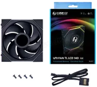 Ventilateur Lian Li UNI FAN TL LCD 14cm RGB Noir - 1