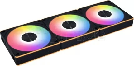 Lot de 3 Ventilateurs de boitier Lian Li Uni Fan CL Wireless RGB - 12cm (Noir)