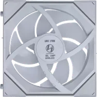 Lot de 3 Ventilateurs Boîtier Lian Li Uni Fan SL-Infinity Wireless RGB 12cm Blanc - 2