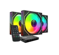 Mars Gaming MF3DPROKIT système de refroidissement d’ordinateur Boitier PC Ventilateur 12 cm Noir - 1