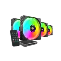 Mars Gaming MFSI4KIT système de refroidissement d’ordinateur Boitier PC Ventilateur 12 cm Noir - 1