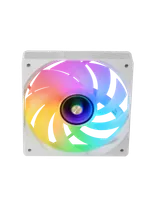 Mars Gaming MFSI4KITW - Kit 4 Ventilateurs Boîtier PC 12cm Blanc - 7