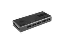 Mars Gaming MFSI4KITW - Kit 4 Ventilateurs Boîtier PC 12cm Blanc - 8