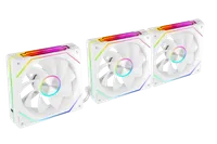 Mars Gaming MF-LINKFINITYKIT2RW - Kit 3 Ventilateurs PC 120mm Blanc - 4