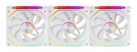 Mars Gaming MF-LINKFINITYKIT2W - Kit 3 Ventilateurs PC 12cm Blanc
