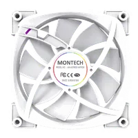 Ventilateur Boîtier PC Montech AX120 RGB PWM 120mm Blanc - 2