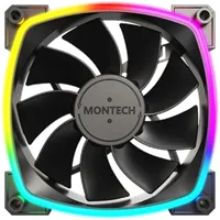 Ventilateur Boîtier Montech RX120 RGB PWM 120mm Noir - 2
