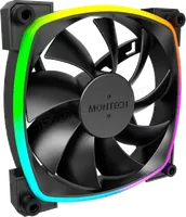 Lot de 3 Ventilateurs Boîtier Montech AX120 RGB 12cm Noir - 1