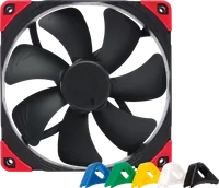 Ventilateur Boîtier Noctua NF-A14 PWM chromax.black.swap 140mm Noir - 3