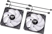 Lot de 2 Ventilateurs Boîtier CT120 RGB 12cm Noir - 1