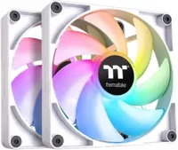 Lot de 2 Ventilateurs Boîtier Thermaltake CT140 PWM 14cm Blanc ARGB - 2