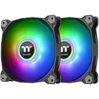Pack de 3 Ventilateurs Boîtier PC Thermaltake Pure 12 ARGB Sync 120mm Noir - 2