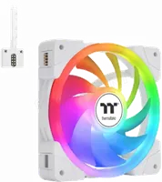 Lot de 3 Ventilateurs Boîtier PC Thermaltake SWAFAN EX14 RGB 14cm - Blanc - 1