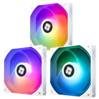 Lot de 3 Ventilateurs Boîtier Thermaltake TOUGHFAN 12 RGB 120mm PWM ARGB - 1