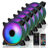 Lot de 3 Ventilateurs Boîtier Thermaltake TOUGHFAN 12 RGB 120mm PWM ARGB - 4