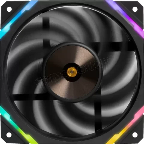 Ventilateur Boîtier Valkyrie V12 RGB 12cm Noir ARGB PWM