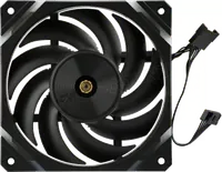 Ventilateur Boîtier Valkyrie V12 RGB 12cm Noir ARGB PWM - 3