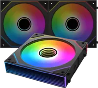 Lot de 3 Ventilateurs Boîtier Xigmatek Starlink Ultra II ARGB 120mm Noir