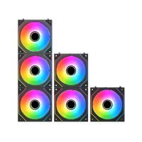 Lot de 3 Ventilateurs Boîtier Xigmatek Starlink Ultra II ARGB 120mm Noir - 4