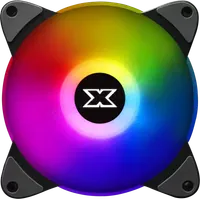 Lot de 3 Ventilateurs Boîtier Xigmatek Galaxy III Essential RGB 120mm Blanc - 3