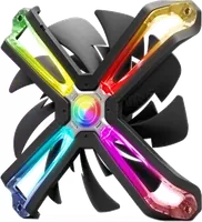 Ventilateur Boîtier Zalman SF140 RGB 14cm Noir PWM - 2