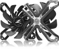 Ventilateur Boîtier Zalman SF140 RGB 14cm Noir PWM - 3