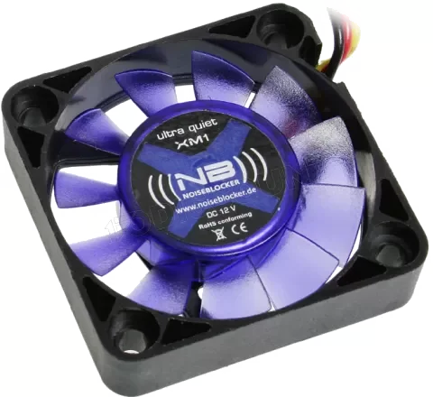 Ventilateur Boîtier PC Noiseblocker BlackSilent Fan XM-1 40mm