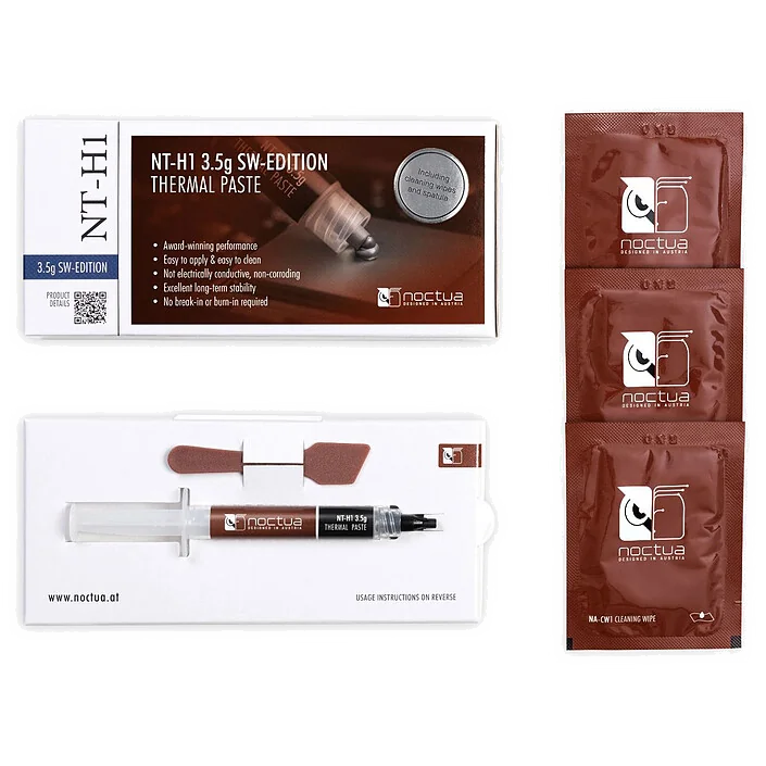 Pâte Thermique Noctua NT-H1 Haute Performance 3.5g