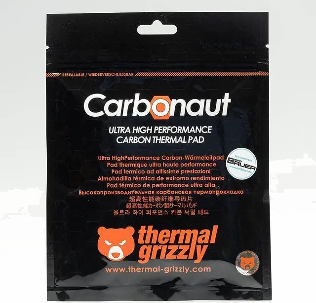 Pad Thermique Thermal Grizzly Carbonaut 32x32x0,2mm (Gris)