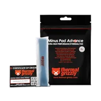 Lot de 4 Pads Thermiques Thermal Grizzly Minus Pad Advance 120x20x0.5mm Noir - 4