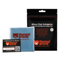 Lot de 4 Pads Thermiques Thermal Grizzly Minus Pad Advance 120x20x3mm Noir - 2
